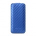 Чехол Melkco для iPhone 5C Leather Case Jacka Type Carbon Fiber Pattern - Blue