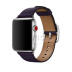 42/44мм Кожаный ремешок баклажанового цвета с классической пряжкой для Apple Watch