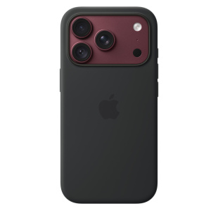 Силиконовый чехол Apple с MagSafe для iPhone 18 Pro (Black)