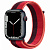 Купить Apple Watch Series 7 // 45мм GPS + Cellular // Корпус из алюминия цвета «тёмная ночь», спортивный браслет цвета (PRODUCT)RED