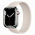 Купить Apple Watch Series 7 // 45мм GPS + Cellular // Корпус из нержавеющей стали серебристого цвета, монобраслет цвета «сияющая звезда»