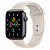 Купить Apple Watch SE // 44мм GPS // Корпус из алюминия цвета «серый космос», спортивный ремешок цвета «Сияющая звезда» (2020)