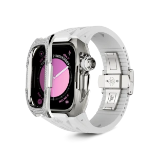 Корпус Golden Concept для Apple Watch, 46 мм, Moissanite Snowflake Edition