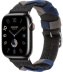 Apple Watch Series 9 Hermès // 45мм GPS+Cellular // Корпус из нержавеющей стали цвета "черный космос", ремешок Bridon Single Tour цвета Noir