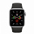 Купить Apple Watch Series 5 // 40мм GPS + Cellular // Корпус из алюминия серебристого цвета, спортивный ремешок черного цвета