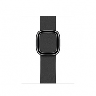 Apple Watch Series 5 // 40мм GPS + Cellular // Корпус из нержавеющей стали золотого цвета, ремешок черного цвета с современной пряжкой (Modern Buckle), размер ремешка S