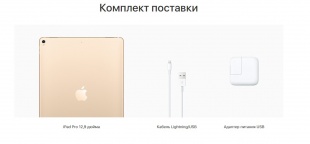 Apple iPad Pro 12,9" (mid 2017) 512Гб / Wi-Fi / Gold