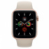 Apple Watch Series 5 // 44мм GPS // Корпус из алюминия золотого цвета, спортивный ремешок бежевого цвета