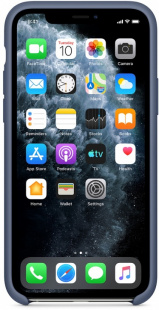 Силиконовый чехол для iPhone 11 Pro, цвет «морской лёд», оригинальный Apple