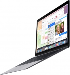 12-дюймовый MacBook 512 ГБ (MLH82) "серый космос" (ear 2016)