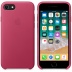 Кожаный чехол для iPhone 7/8, цвет «розовая фуксия», оригинальный Apple, оригинальный Apple