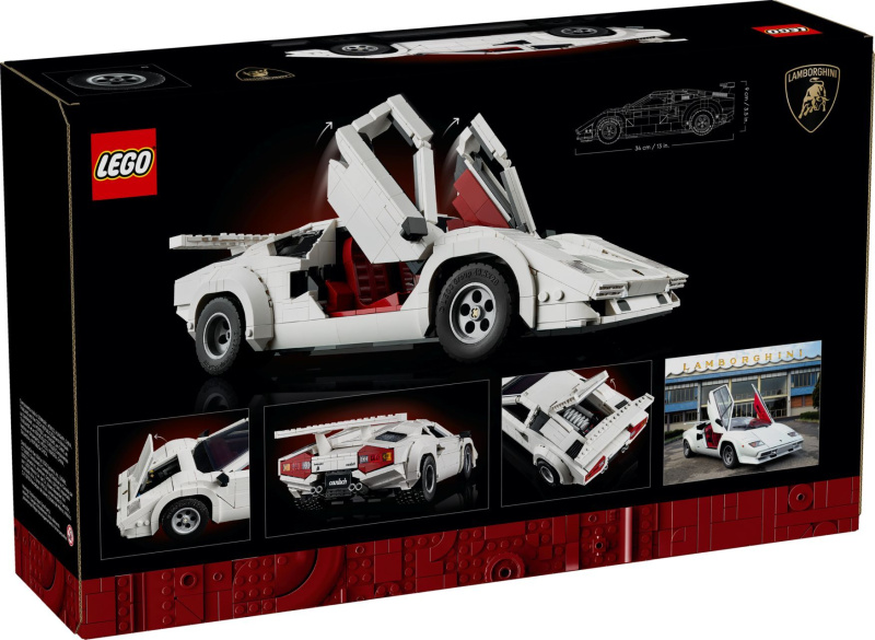 Lego Icons Lamborghini Countach 5000 Quattrovalvole 10337 iQmac.ru