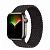 Купить Apple Watch Series 7 // 41мм GPS + Cellular // Корпус из нержавеющей стали графитового цвета, плетёный монобраслет цвета «Black Unity»