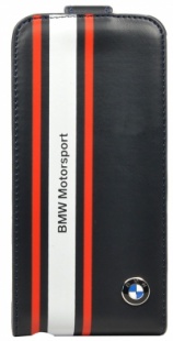 Чехол BMW для iPhone 5s Motorsport Flip Navy Blue