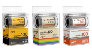 Миниатюрный фотоаппарат Opt100 Neo Film (Yellow / Black)