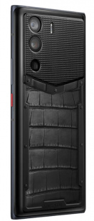 METAVERTU Alligator Leather Iron Black