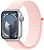 Купить Apple Watch Series 9 // 45мм GPS // Корпус из алюминия серебристого цвета, спортивный браслет светло-розового цвета