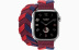 Apple Watch Series 9 Hermès // 41мм GPS+Cellular // Корпус из нержавеющей стали серебристого цвета, ремешок Bridon Double Tour цвета Rouge H