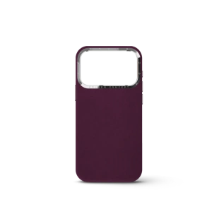 Чехол Golden Concept для iPhone 18 Pro, Alcantara (Burgundy)