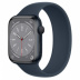 Apple Watch Series 8 // 45мм GPS // Корпус из алюминия цвета "темная ночь", монобраслет цвета "синий шторм"