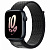 Купить Apple Watch Series 8 // 45мм GPS // Корпус из алюминия цвета "темная ночь", спортивный браслет Nike цвета "черный/снежная вершина"