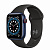 Купить Apple Watch Series 6 // 40мм GPS + Cellular // Корпус из алюминия синего цвета, спортивный ремешок черного цвета