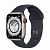 Купить Apple Watch Series 7 // 41мм GPS + Cellular // Корпус из титана, спортивный ремешок цвета «тёмная ночь»