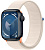 Купить Apple Watch Series 9 // 45мм GPS // Корпус из алюминия цвета "темная ночь", спортивный браслет цвета "сияющая звезда"