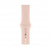 Apple Watch Series 4 // 44мм GPS // Корпус из алюминия золотого цвета, спортивный ремешок цвета «розовый песок» (MU6F2)