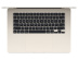 Apple MacBook Air 15" 256 ГБ "Сияющая звезда" (MW1J3) // Чип Apple M4 10-Core CPU, 10-Core GPU, 16 ГБ, 256 ГБ (2025)