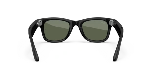 Умные очки Ray-Ban  Wayfarer (2-gen) (Черная глянцевая оправа, зеленые линзы)