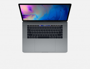 MacBook Pro 15" «Серый космос» (MR942) +Touch Bar и Touch ID // Core i7 2.6 ГГц, 16 ГБ, 512 ГБ, Radeon Pro 560X 4 ГБ (Mid 2018)