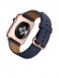Apple Watch Edition 42мм, 18-каратное розовое золото, тёмно-синий ремешок с классической пряжкой