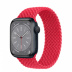 Apple Watch Series 8 // 41мм GPS // Корпус из алюминия цвета "темная ночь", плетёный монобраслет цвета (PRODUCT)RED