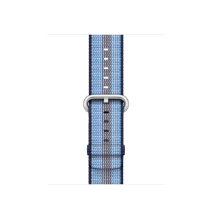 42/44мм Ремешок из плетёного нейлона тёмно-﻿синего цвета (в полоску) для Apple Watch
