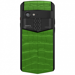 Vertu Aster P Gothic Titanium Bamboo Green Alligator