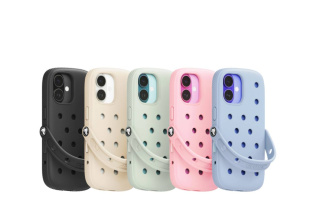 Чехол Crocs для iPhone 16 (Слоновая кость)