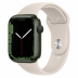 Apple Watch Series 7 // 45мм GPS // Корпус из алюминия зеленого цвета, спортивный ремешок цвета «сияющая звезда»