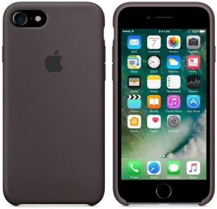 Силиконовый чехол для iPhone 7/8, цвет «тёмное какао», оригинальный Apple, оригинальный Apple