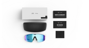 Умные очки Oakley Vanguard (Белая оправа, линзы Prizm Sapphire)