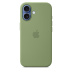 Силиконовый чехол MagSafe для iPhone 17 (Light Moss)