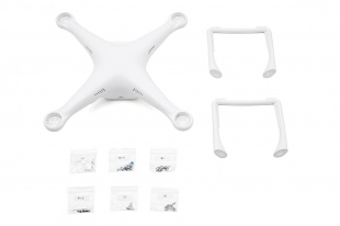 Корпус квадрокоптера DJI Phantom 3 - P3 Part 30 Shell (Includes Top & Bottom Covers) (Pro/Adv)