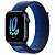 Купить Apple Watch Series 8 // 45мм GPS // Корпус из алюминия цвета "темная ночь", спортивный браслет Nike цвета "королевская игра/морская полночь"