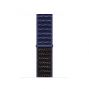 Apple Watch Series 5 // 44мм GPS + Cellular // Корпус из алюминия цвета «серый космос», спортивный браслет тёмно-синего цвета