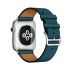42/44 мм ремешок Simple Tour из кожи Swift цвета Colvert для Apple Watch Hermès 42/44 мм ремешок Simple Tour из кожи Swift цвета Colvert для Apple Watch Hermès