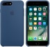 Силиконовый чехол для iPhone 7+ (Plus)/8+ (Plus), цвет «глубокий синий», оригинальный Apple