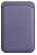 Кожаный чехол-бумажник MagSafe для iPhone, цвет Wisteria/Сиреневая глициния