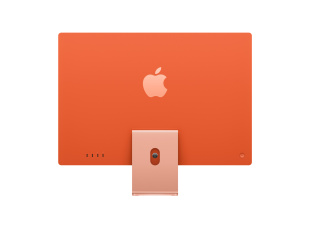 Apple iMac 24" (MQRX3) Retina 4,5K // Чип Apple M3 8-Core CPU, 10-Core GPU // 8 ГБ, 256 ГБ, Оранжевый цвет (2023)
