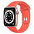 Купить Apple Watch Series 6 // 44мм GPS + Cellular // Корпус из алюминия золотого цвета, спортивный ремешок цвета «Розовый цитрус»