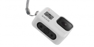 Чехол + ремешок для камеры GoPro HERO8 (Sleeve + Lanyard), White Hot